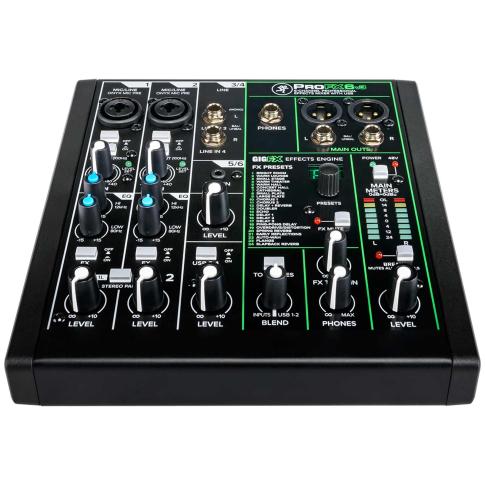 Mackie ProFX6v3 Mixer with Speakers & Effect Lights | IDJNOW