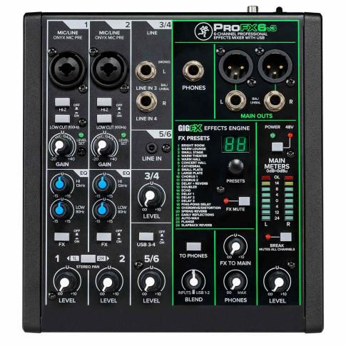 MACKIE ミキサー ProFX12v3+ 12チャンネルアナログミキサー WITH Enhanced FX
