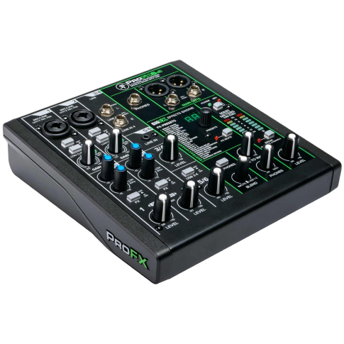 Mackie ProFX6v3 6 Channel Mixer with Cables | IDJNOW