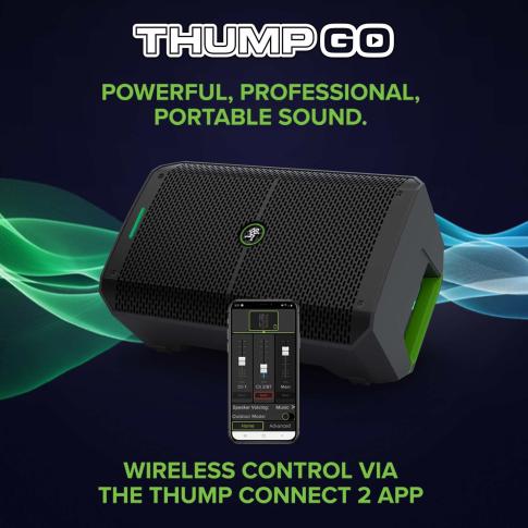 Mackie Thump GO 8" Portable Battery-Powered Loudspeaker Marketing 2