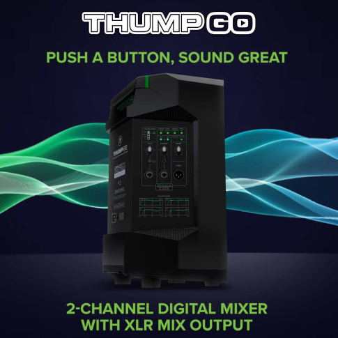Mackie Thump GO 8" Portable Battery-Powered Loudspeaker Marketing 3