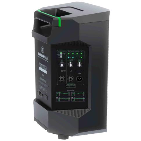 Mackie Thump GO 8" Portable Battery-Powered Loudspeaker Rear Panel Downward