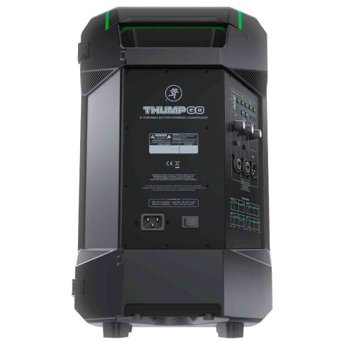 Mackie Thump GO 8" Portable Battery-Powered Loudspeaker Rear Upwards Tilt