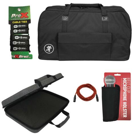 Mackie Thump12 and TH-12 Padded Speaker Bag with Case and Accessories