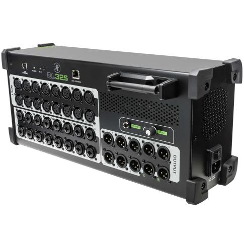 Mackie DL32S 32-Channel Wireless Digital Live Sound Mixer Left Angle 2