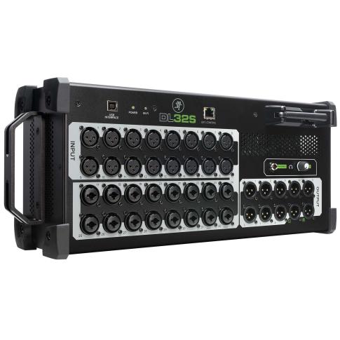 Mackie DL32S 32-Channel Wireless Digital Live Sound Mixer Right Angle