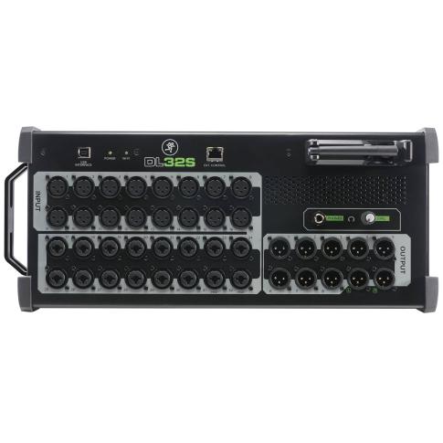 Mackie DL32S 32-Channel Wireless Digital Live Sound Mixer Top Controls