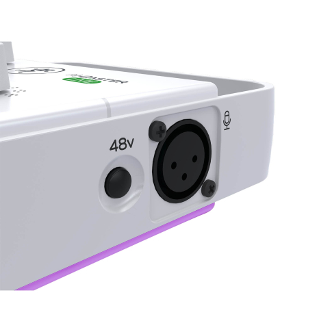 Mackie M•Caster Live Portable Live Streaming Mixer in White Input