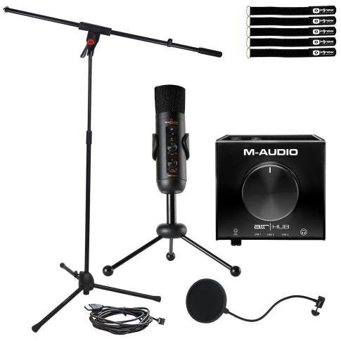 Marantz Professional MPM-4000U Microphone with M-Audio USB Interface