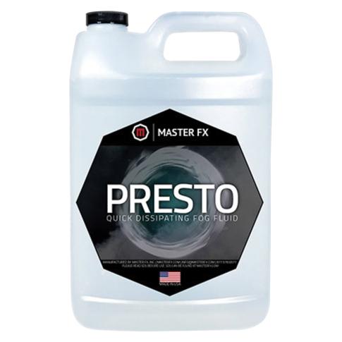 Master FX FF-PR-1 Presto Quick Dissipating Fog Fluid (1 Gallon)