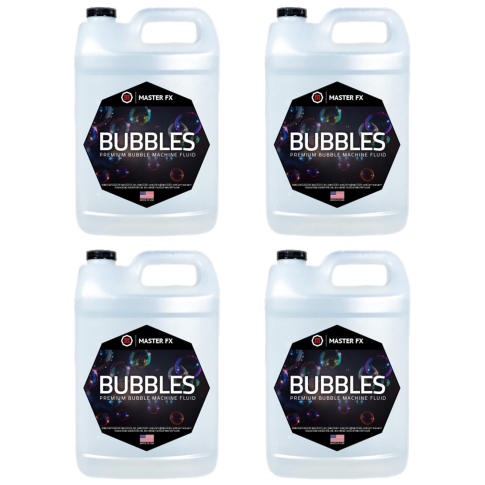 Master FX BF-PB-4 Bubbles Premium Bubble Machine Fluid (4 Gallons)