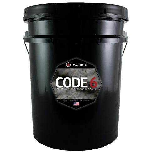 Master FX FF-C6-5 Code 6 Extremely Long Lasting Fog Fluid (5 Gallons)
