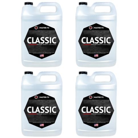 Master FX Classic Medium Density Fog Fluid - 4 Gallons