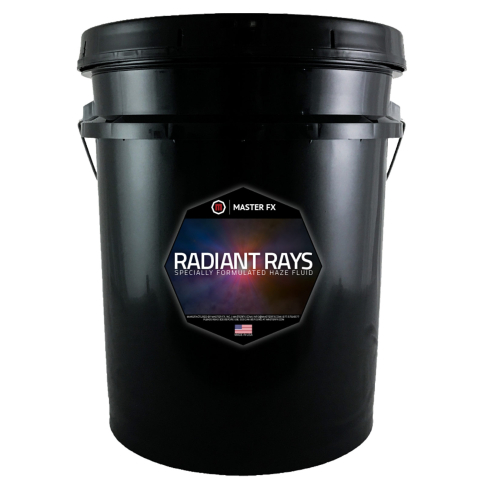 Master FX HF-RR-5 Radiant Rays Specially Formulated Haze Fluid (5 Gallons)