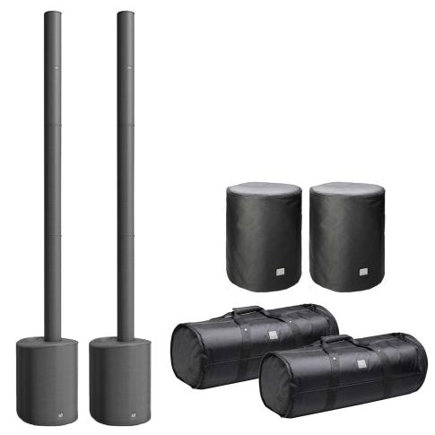 LD Systems MAUI 5 Ultra Portable Column PA System Duo Package