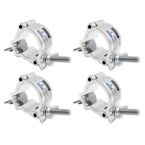 (4) Global Truss MINI 360 1.5 Light Duty Clamps for 40mm Tubing