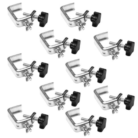 (10) Global Truss Light Duty Mini-C Clamps