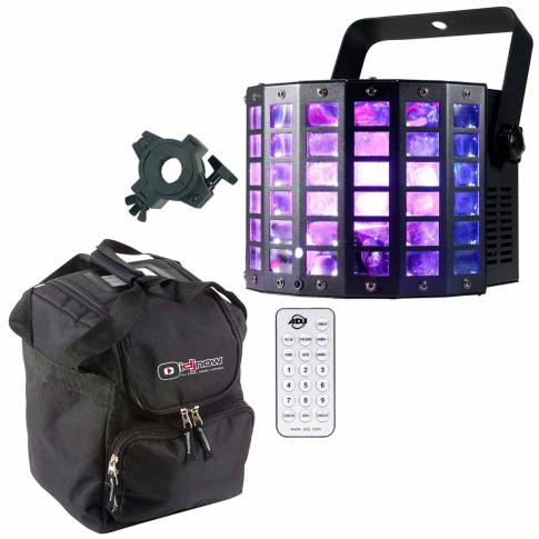 American DJ Mini Dekker LZR Moonflower & Laser Effect Light Package