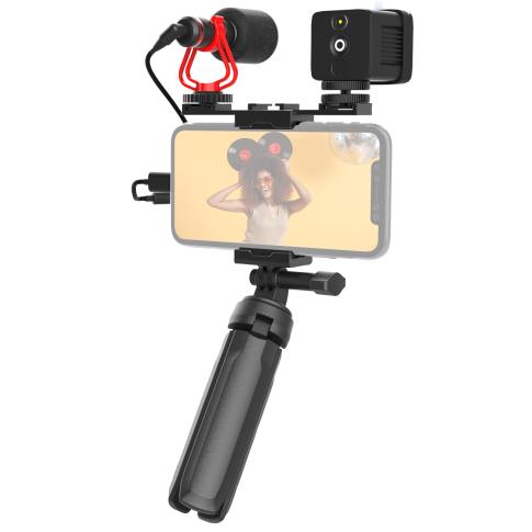 Mirfak MVK01 Complete Vlogging Kit featuring Moin L1 Fill Light