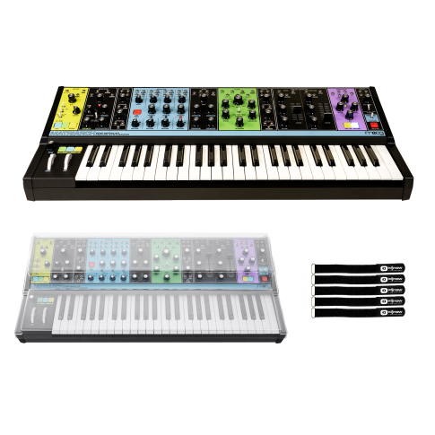 Moog Matriarch Patchable 4-Note Paraphonic Synthesizer with Cover