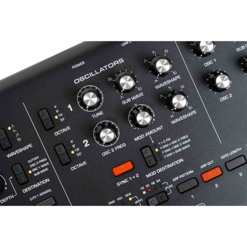 Moog MESSENGER Monophonic Analog Keyboard Synthesizer Knobs