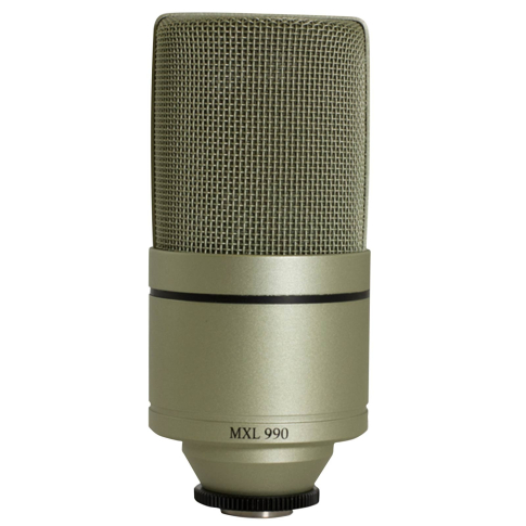 MXL 990 Condenser Microphone Side View