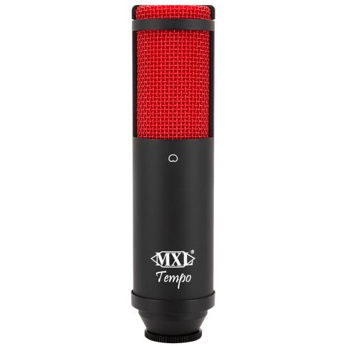 MXL TEMPO USB Condenser Microphone in Black & Red