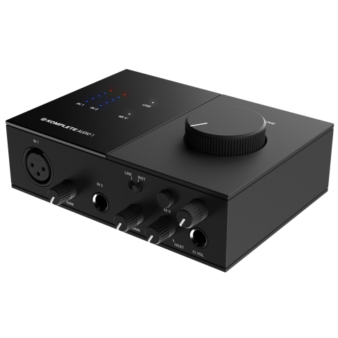 Native Instruments Komplete Audio 1 2-Channel Audio Interface Left Angle
