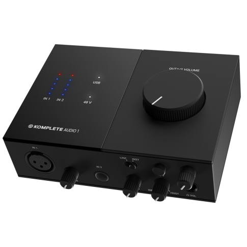 Native Instruments Komplete Audio 1 2-Channel Audio Interface Top