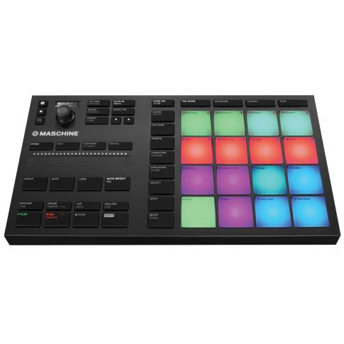 Native Instruments Maschine Mikro MK3 with Decksaver Cover