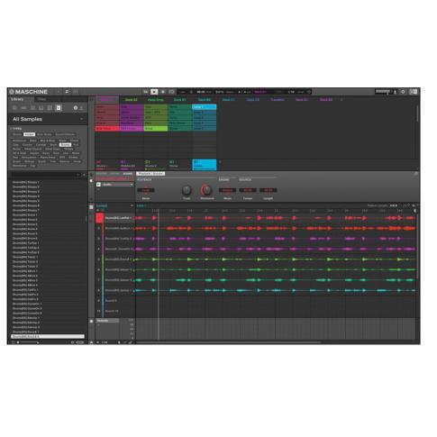 Native Instruments Maschine Mikro MK3 with Decksaver Cover