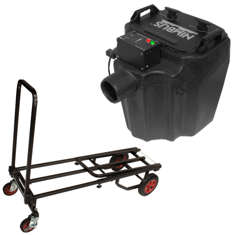 Chauvet DJ Nimbus Professional Dry Ice Smoke / Fog Machine & JS-KC80 Karma Cart Package