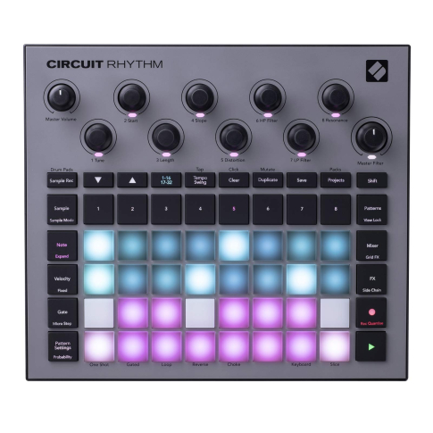 Circuit Rhythm サンプラー Amazon.com: Novation Circuit Rhythm: Sampler and groovebox