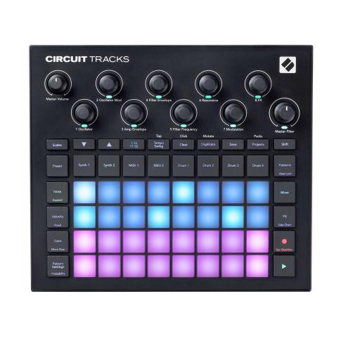 Novation Circuit Tracks - Standalone Groovebox with Synths, Drums and Sequencer