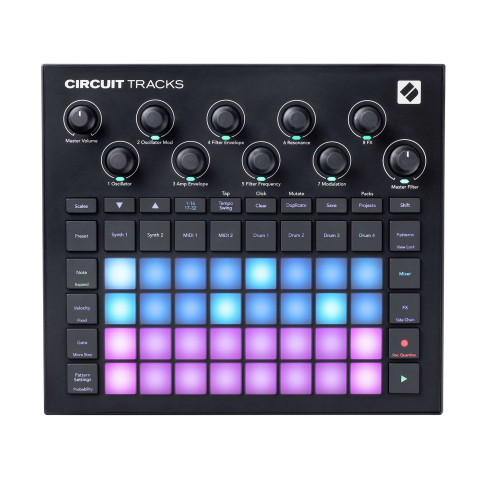 Novation Circuit Tracks - Standalone Groovebox with Synths, Drums and Sequencer