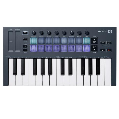 FLKEY MIDI コンパクトMIDIキーボード Novation FLkey Mini Keyboard Controller with Case | IDJNOW