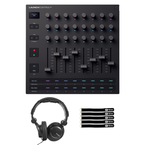 Novation Launch Control XL 3 Control Surface with Headphones