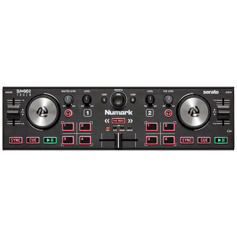 Numark DJ2GO2 Touch Controller with Headphones | IDJNOW