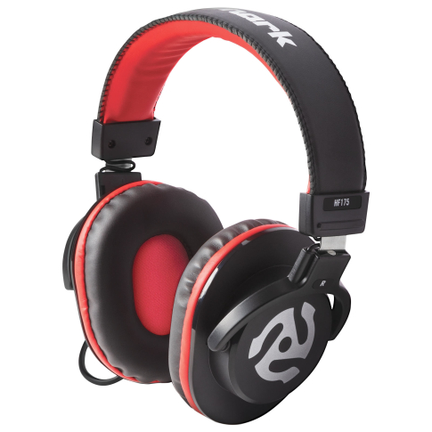 Numark HF175 High-Quality DJ Headphones with Leather Cups and Headband