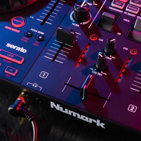 Numark Mixtrack Platinum FX with Laptop Stand | IDJNOW