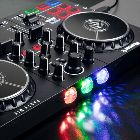 Numark Party Mix DJコントローラー Numark Party Mix II Controller w/ Headphones & Mic | IDJNOW