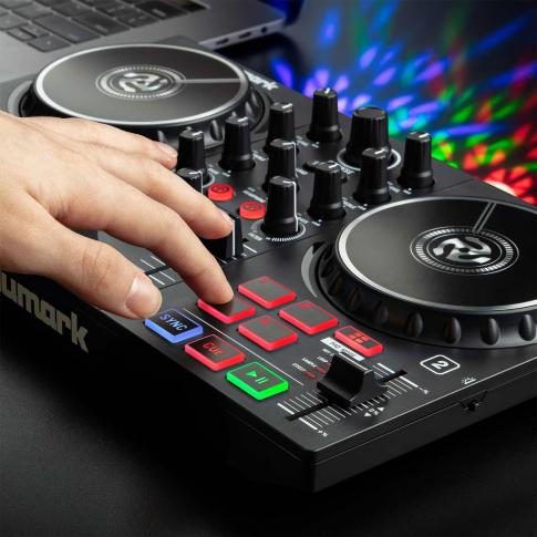 DJ機材 Numark PARTY MIX Party Mix II Controller with Light Show by Numark | IDJNOW
