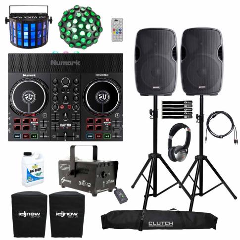 Numark Party Mix Live Controller with 12" Speakers & Lighting Effects