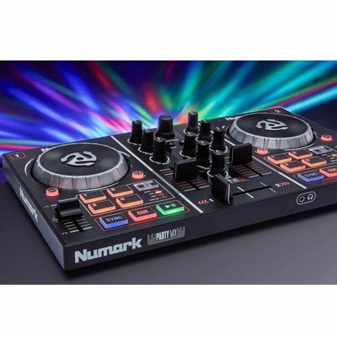 Numark PARTY MIX DJコントローラー Numark Party Mix II Controller w/ Headphones & Mic | IDJNOW
