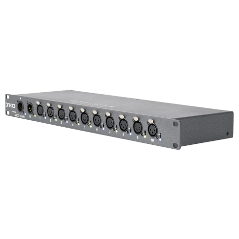 Obsidian Control Systems DMX10-53 Rackmount 10-Port DMX Splitter