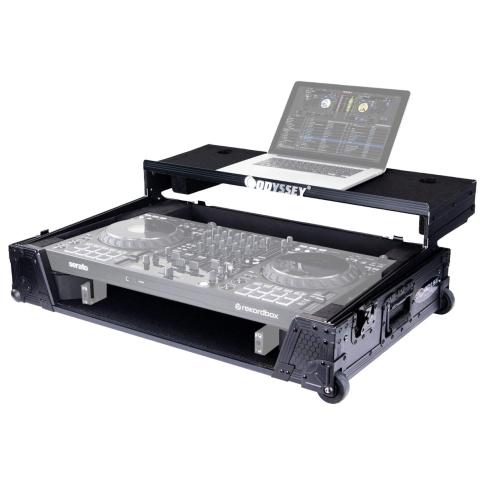 Odyssey 810GSFLX101UM2 1U Case for DDJ-FLX10 with Shelf and Wheels