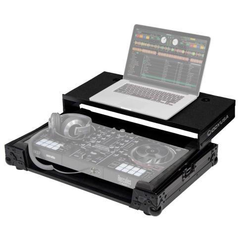 Odyssey Black Flight Case with Platform for DJControl Inpulse 500