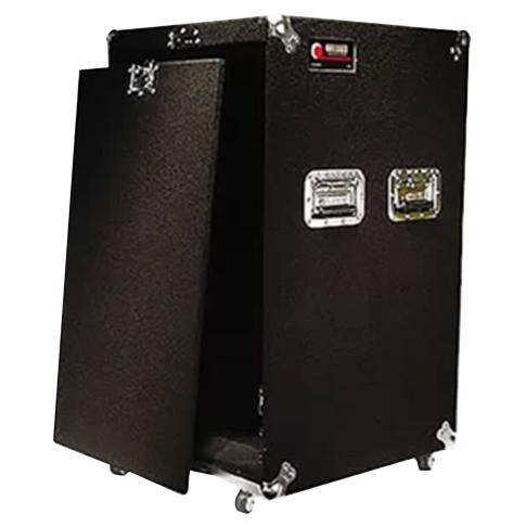 Odyssey CRP18W Pro 18U Carpet Amp Rack Case with Wheels