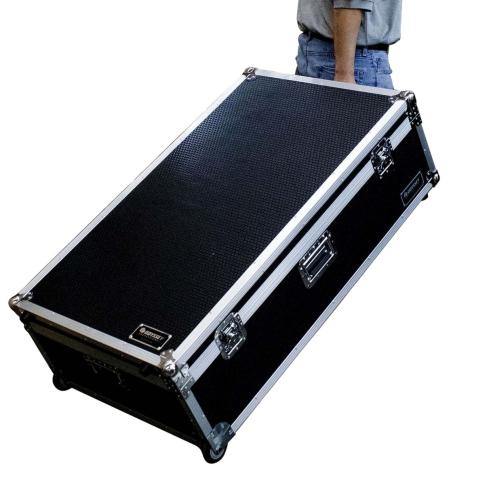 Odyssey DJMOBILE-B DJ Mobile Podium 37 in Black Case