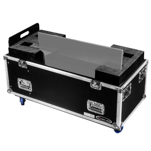 Odyssey Dual 40-43" Flat Screen Monitor Case with Casters [FZ2FSM40W]